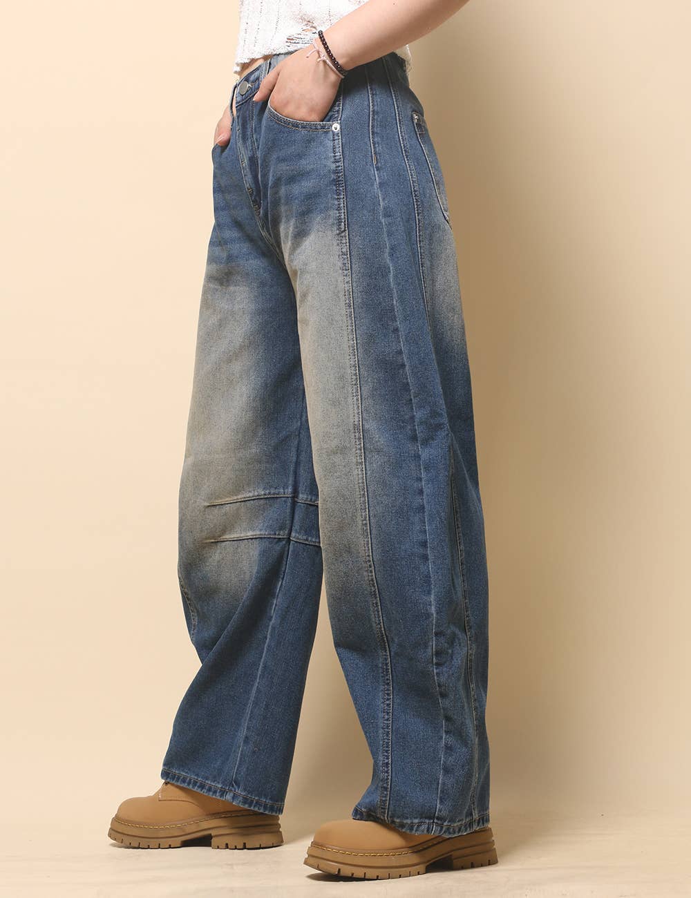The Sutton Barrel Jean