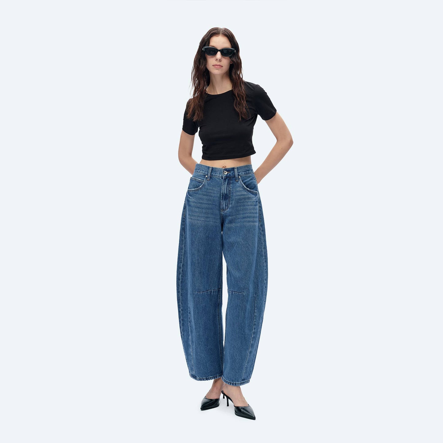 The Tailored Barrel Jean