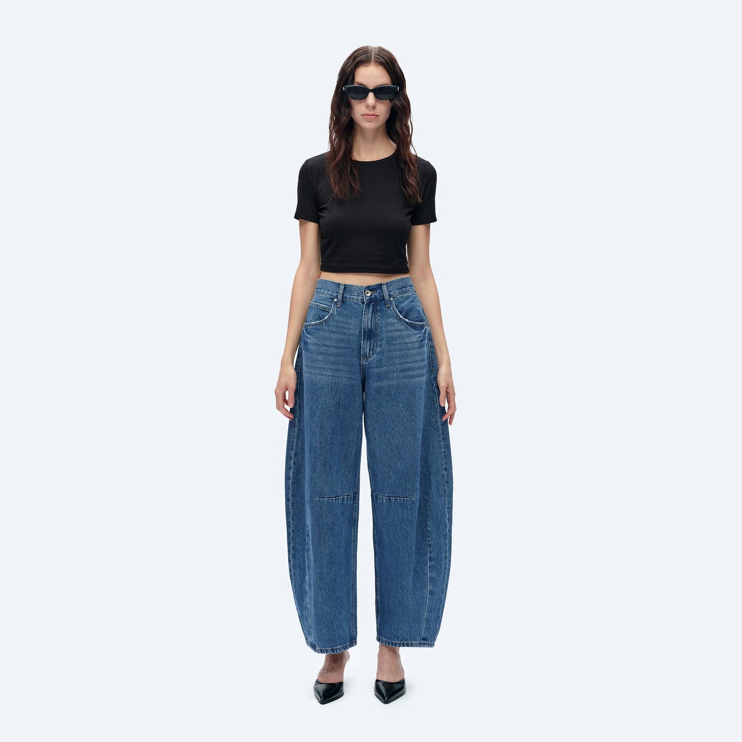 The Tailored Barrel Jean