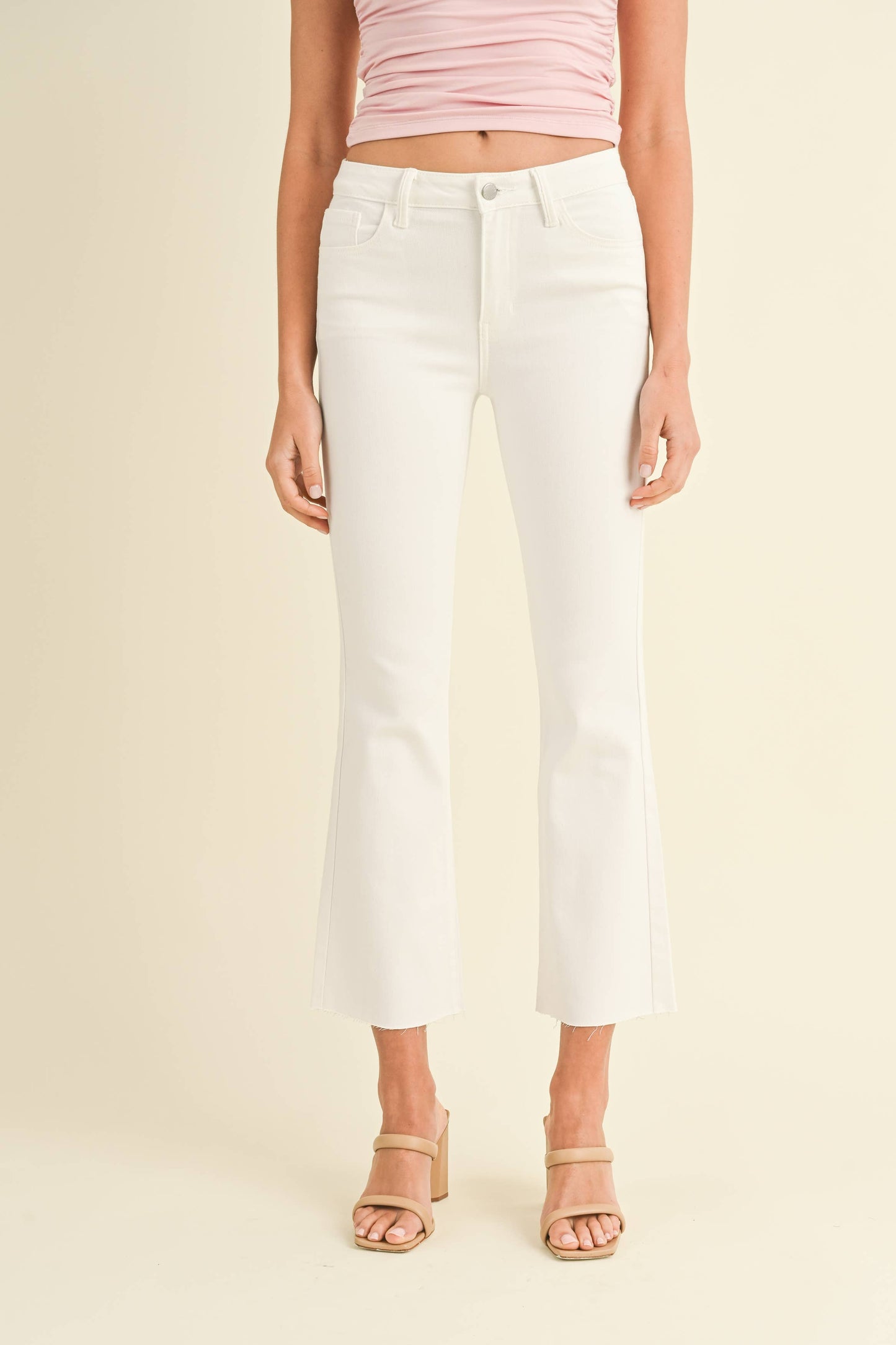 The Ryan Cropped Flare Jean