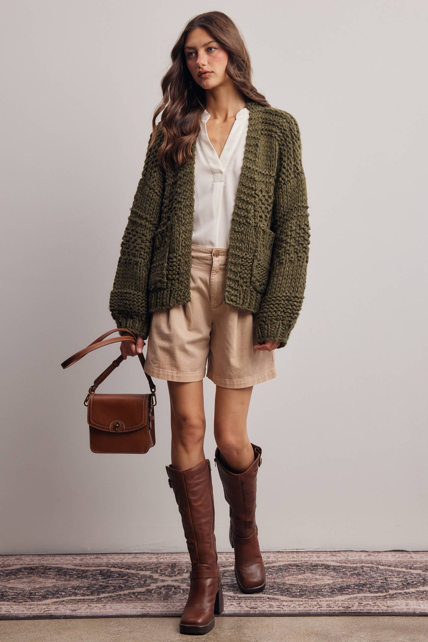 The Sydney Chunky Knit Cardigan