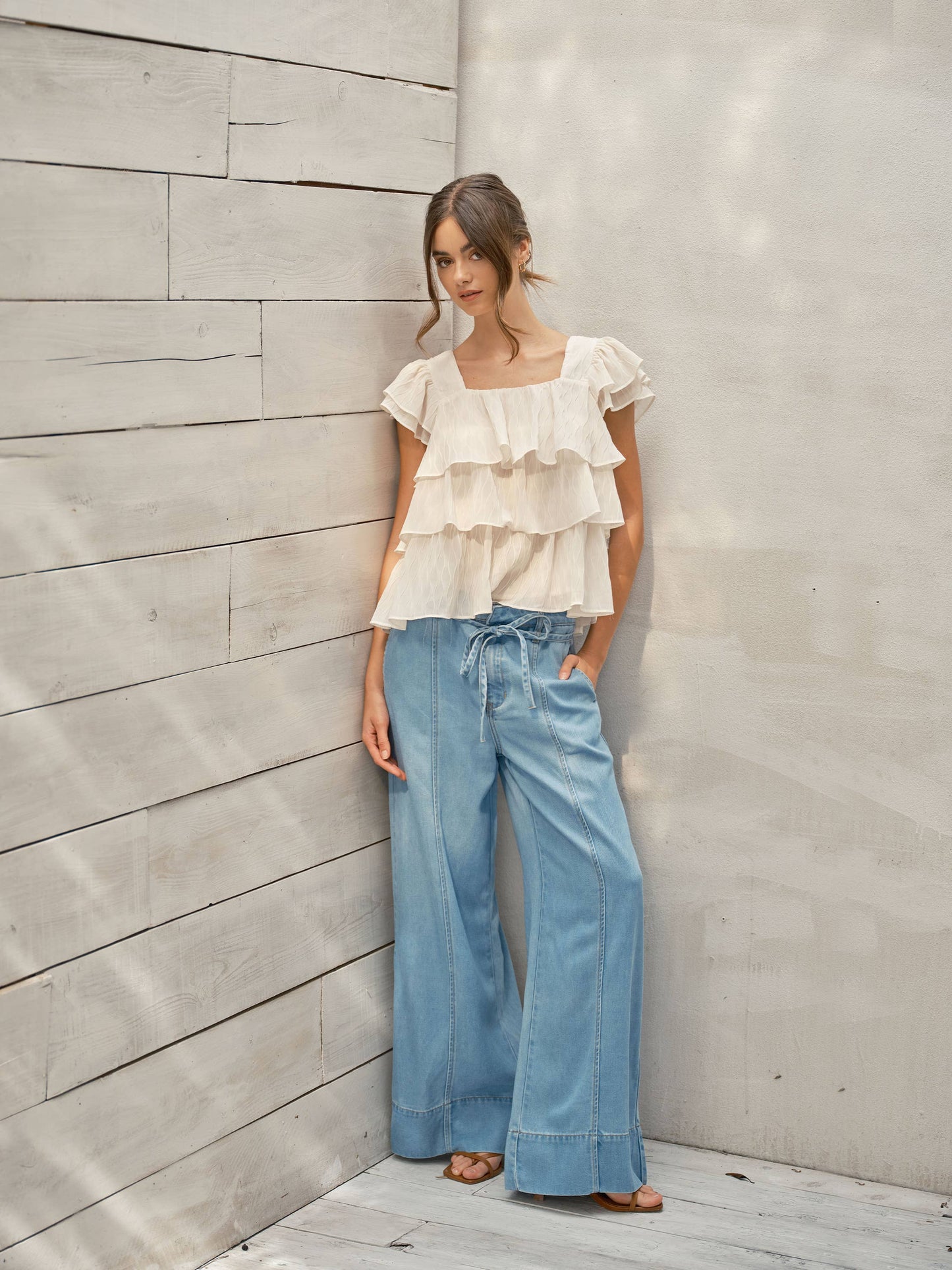 The Clara Wide Leg Pant
