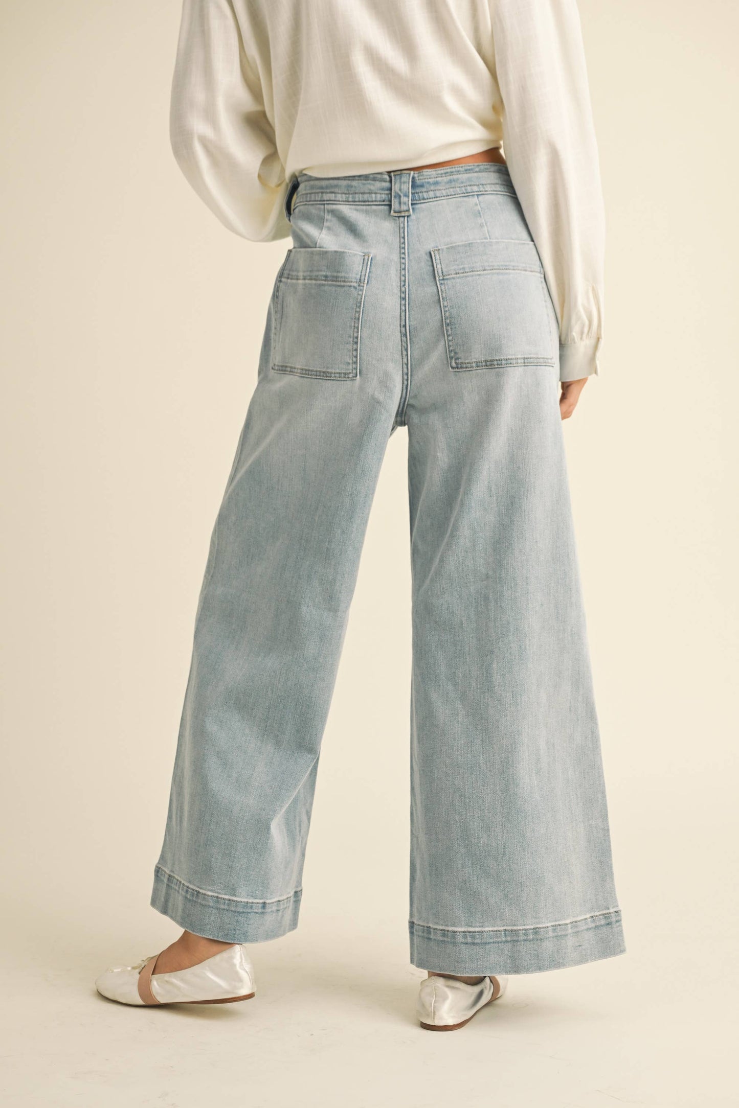 The Naomi Front Tie Jean