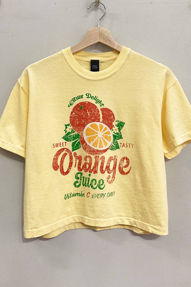 Orange Juice Vintage Tee