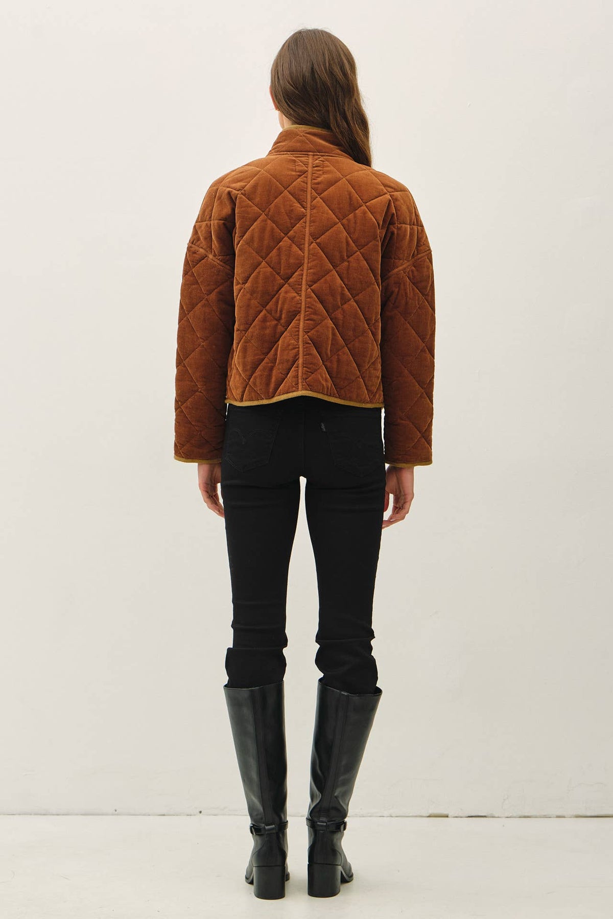 The Brett Corduroy Quilted Jacket
