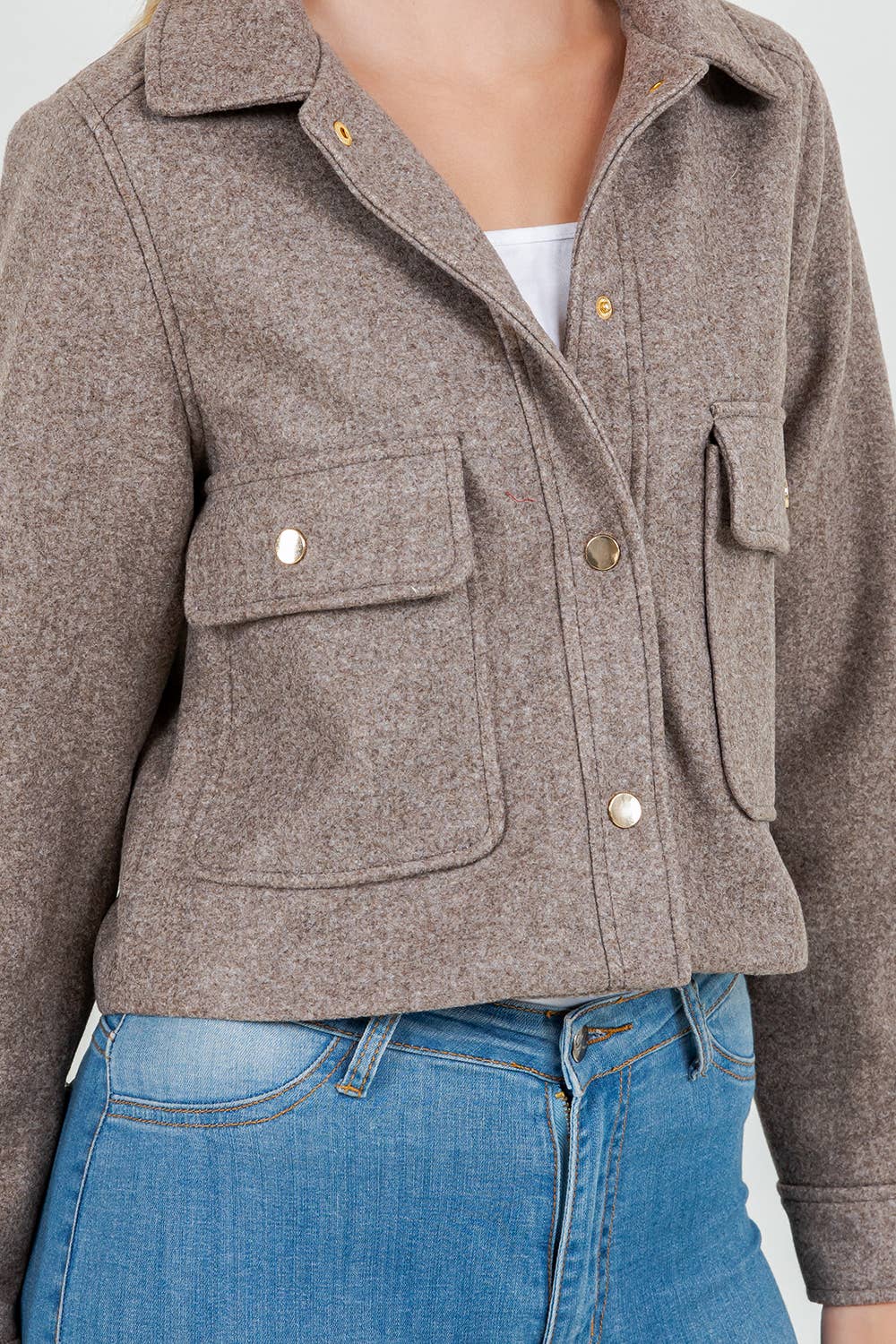 Utility Jacket: Oat, Camel, Gray