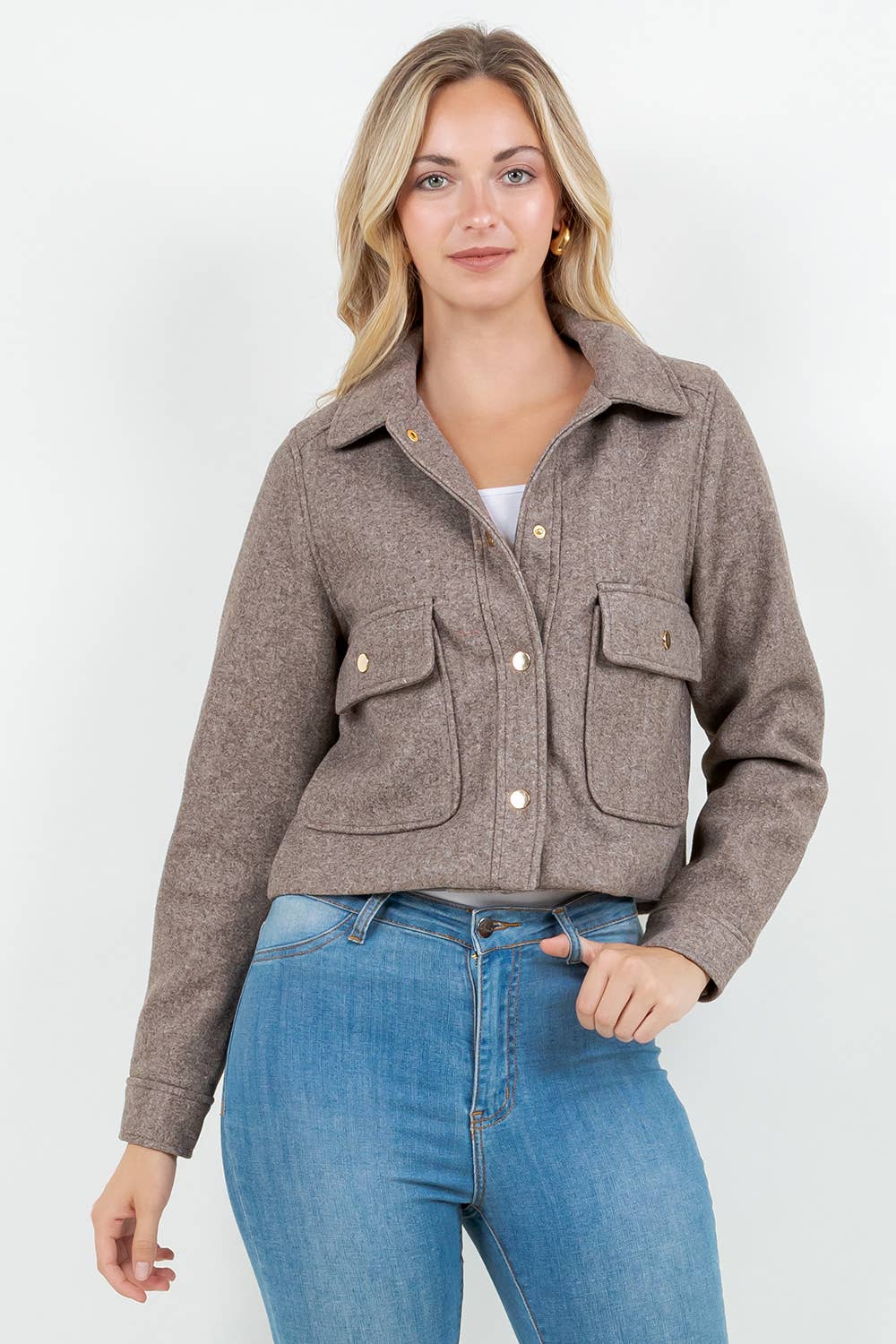 Utility Jacket: Oat, Camel, Gray