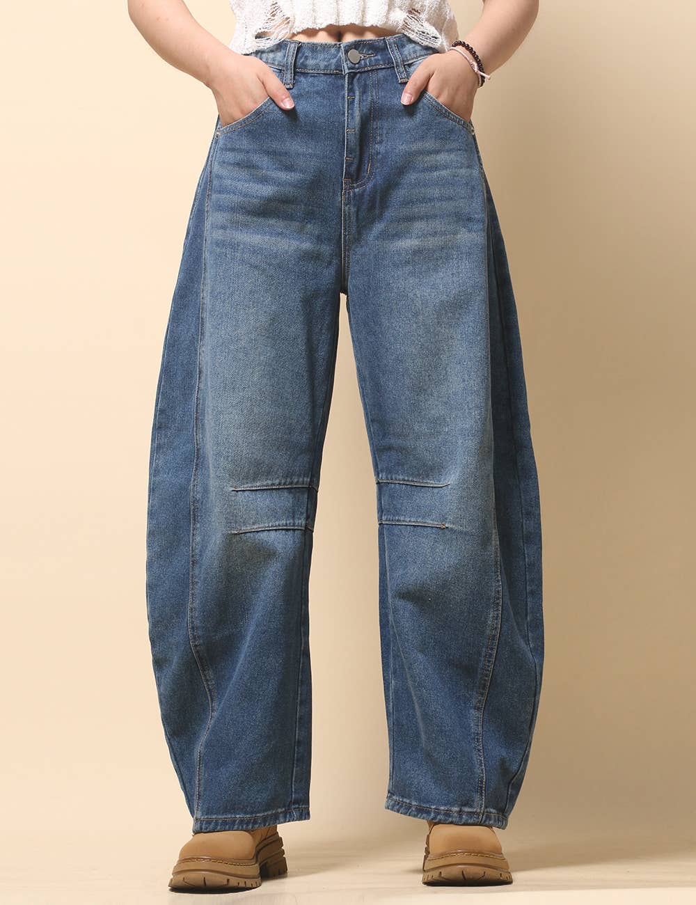 The Sutton Barrel Jean