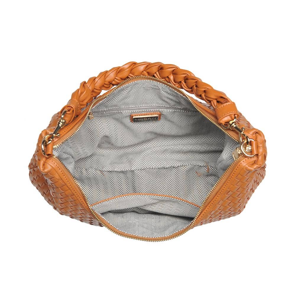 Sabrina Woven Hobo: Cream