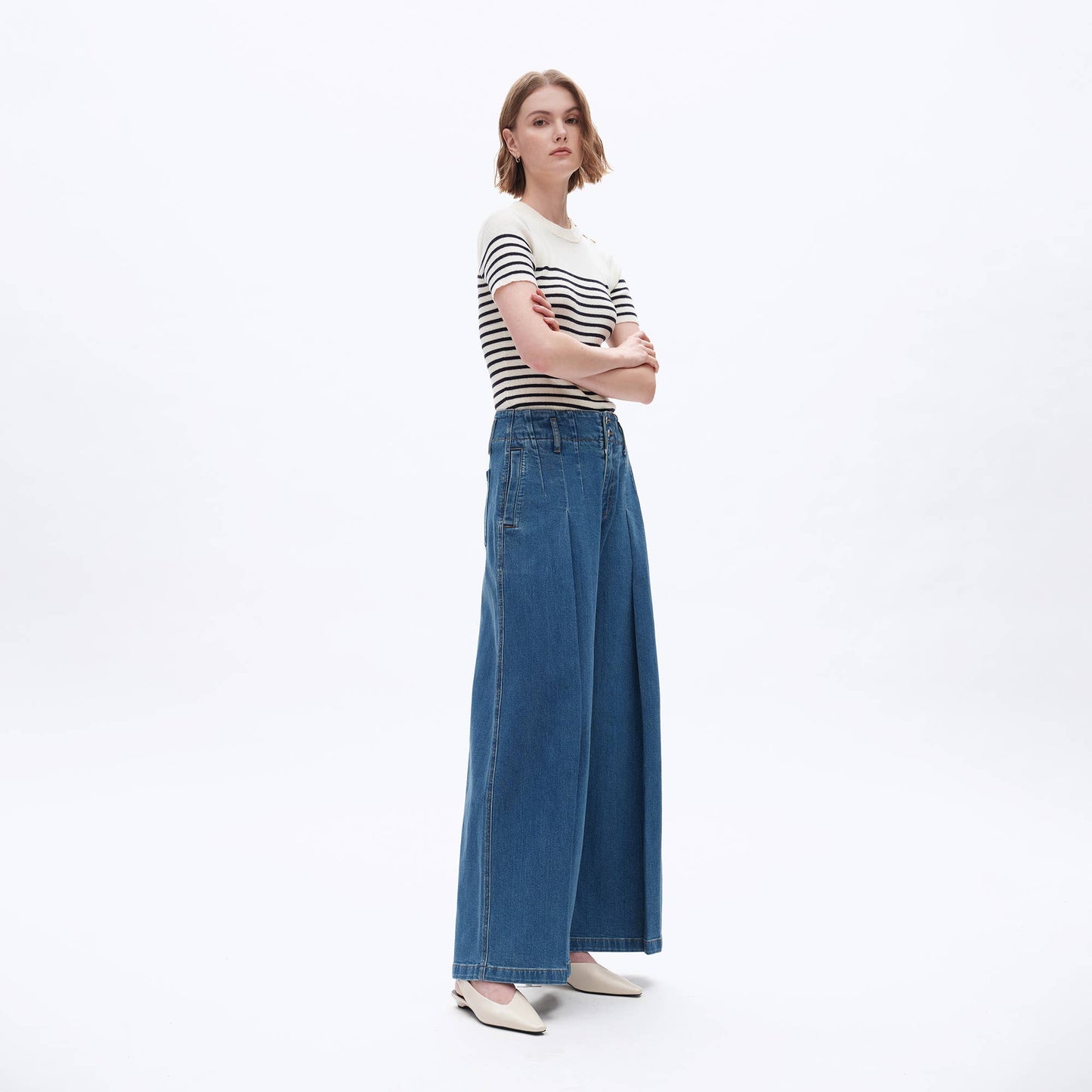 The Alex Wide Leg Jean