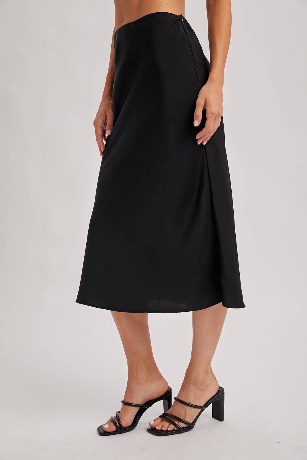 The Essential Satin Skirt
