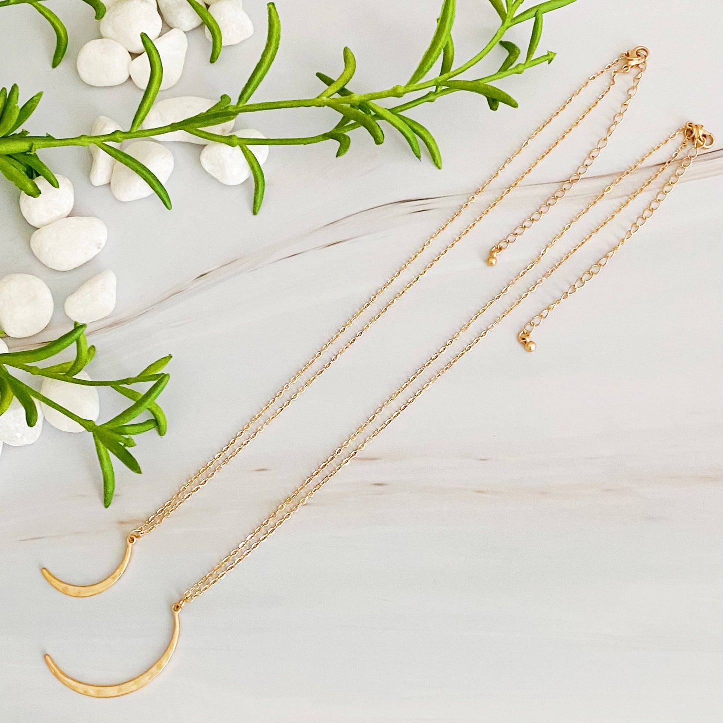 Crescent Necklace 2 sizes