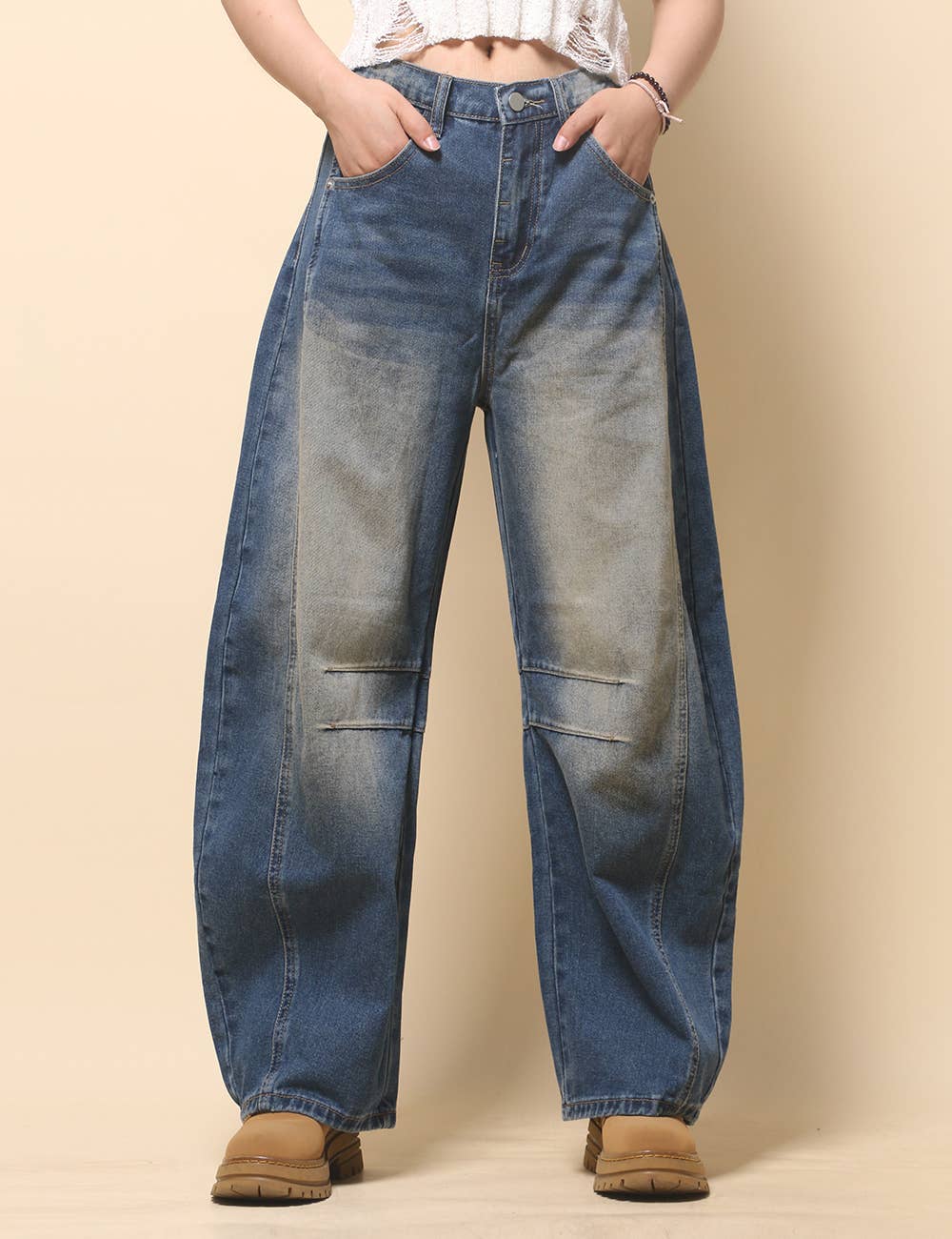 The Sutton Barrel Jean