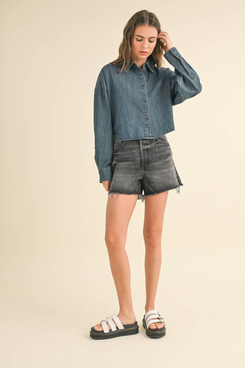 The Bella Denim Shirt