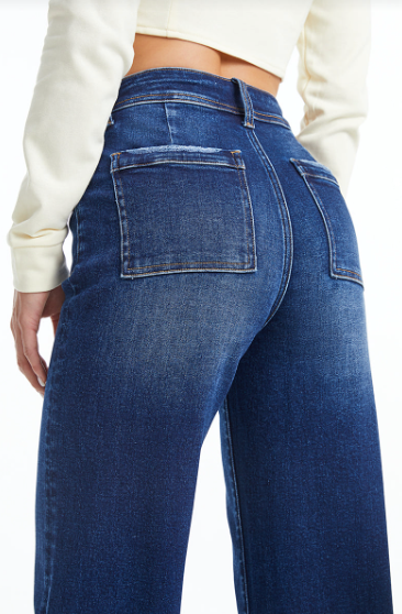 The Olivia High Rise Wide Leg Jean