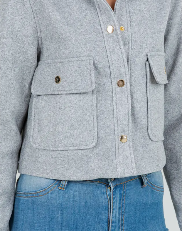 Utility Jacket: Oat, Camel, Gray