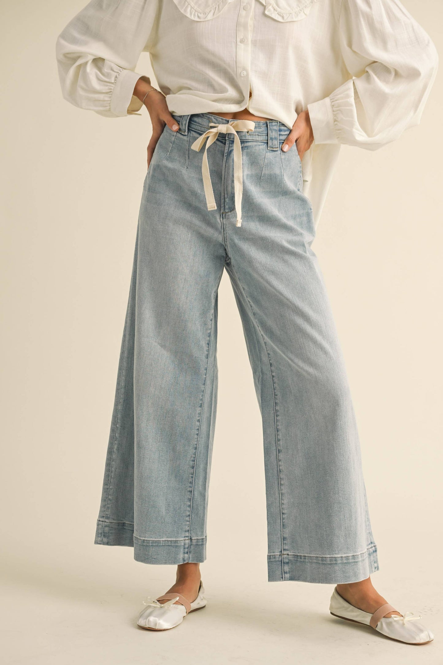 The Naomi Front Tie Jean