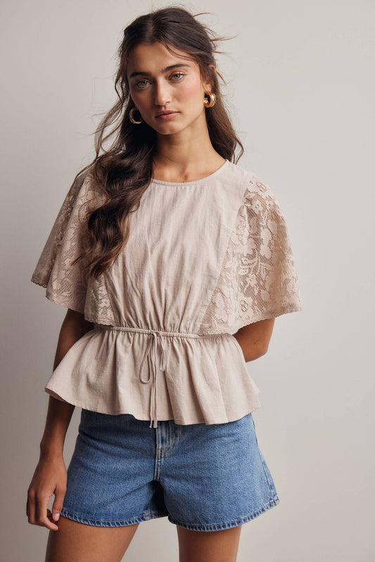 The Jenna Peplum Top