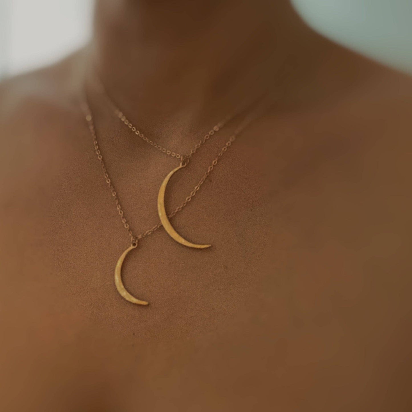 Crescent Necklace 2 sizes