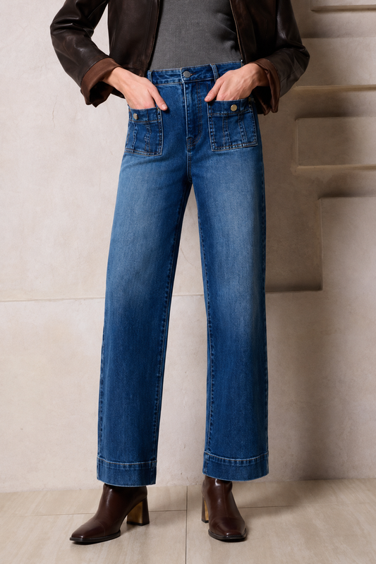 The Orna Patch Pocket Jean