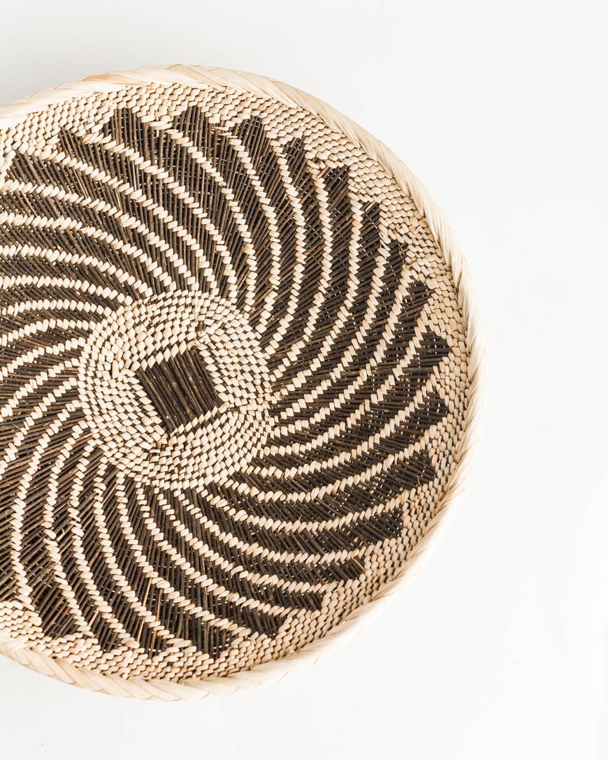 Aurora 18" Woven Wall Basket | handmade in Zambia
