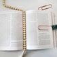 Macrame Diamond Bookmark: Toast, Canyon, Cloudy Blue