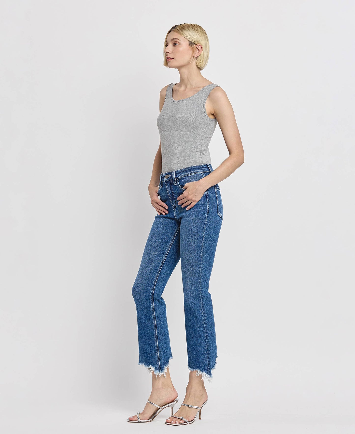 The Jenna High Rise Kick Flare Jean