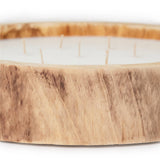 Paulownia Circular Wood Candle