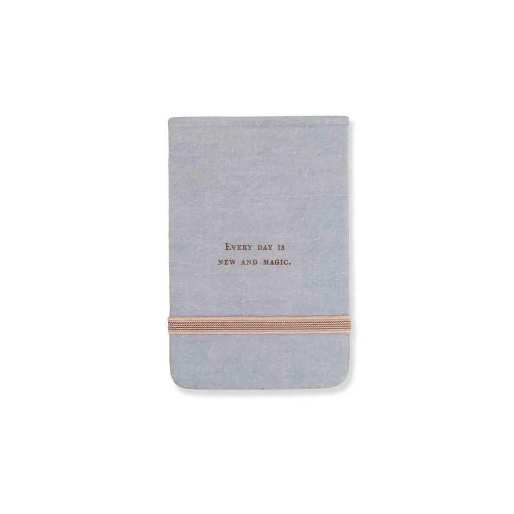 Every Day Is New  And Magic Fabric Notebook