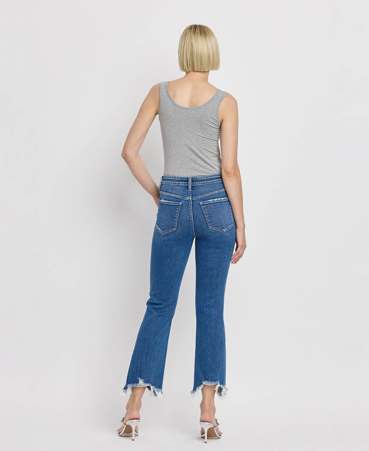 The Jenna High Rise Kick Flare Jean