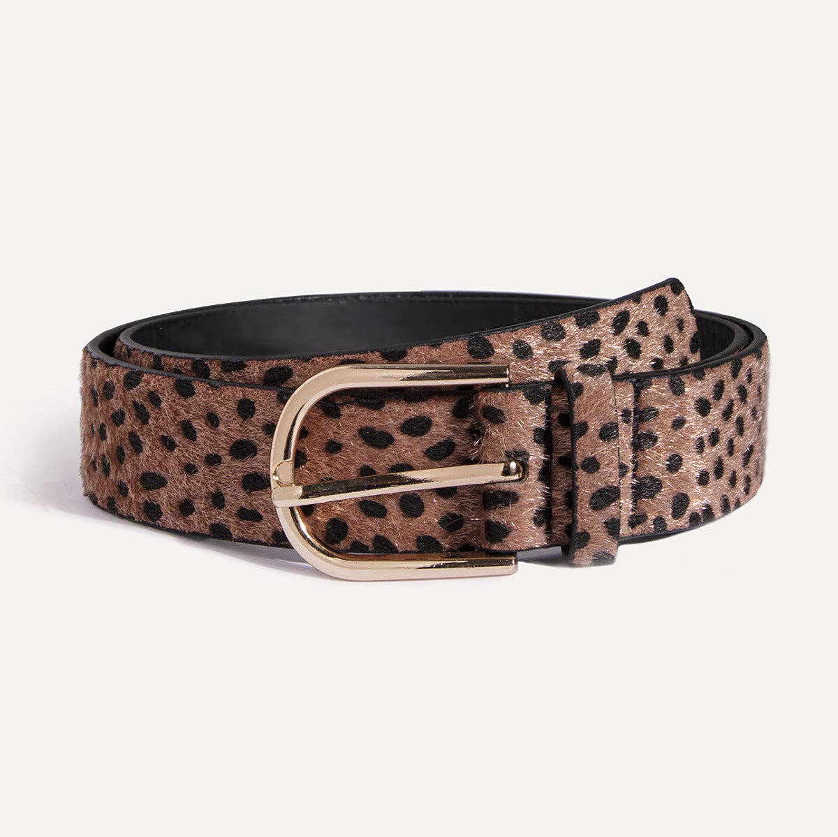 Leopard Print Belt