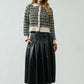 The Anna Vegan Leather Skirt