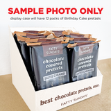 Birthday Cake Chocolate Covered Pretzels