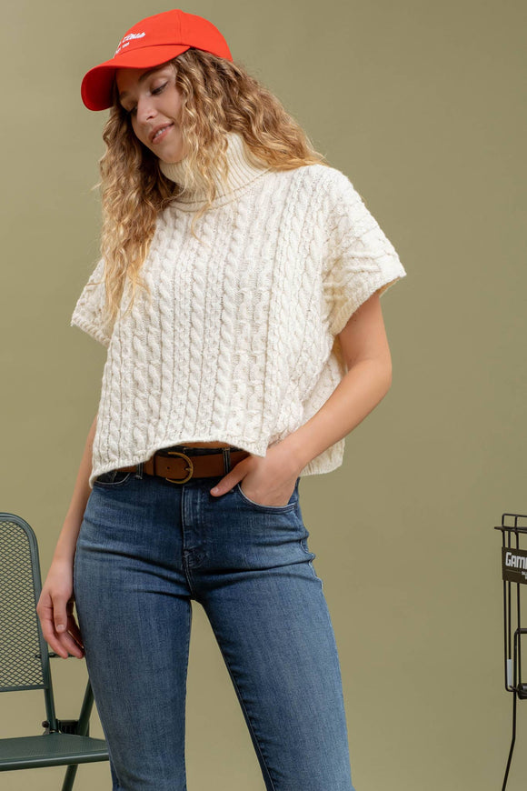 The Taylor Cable Knit Sweater