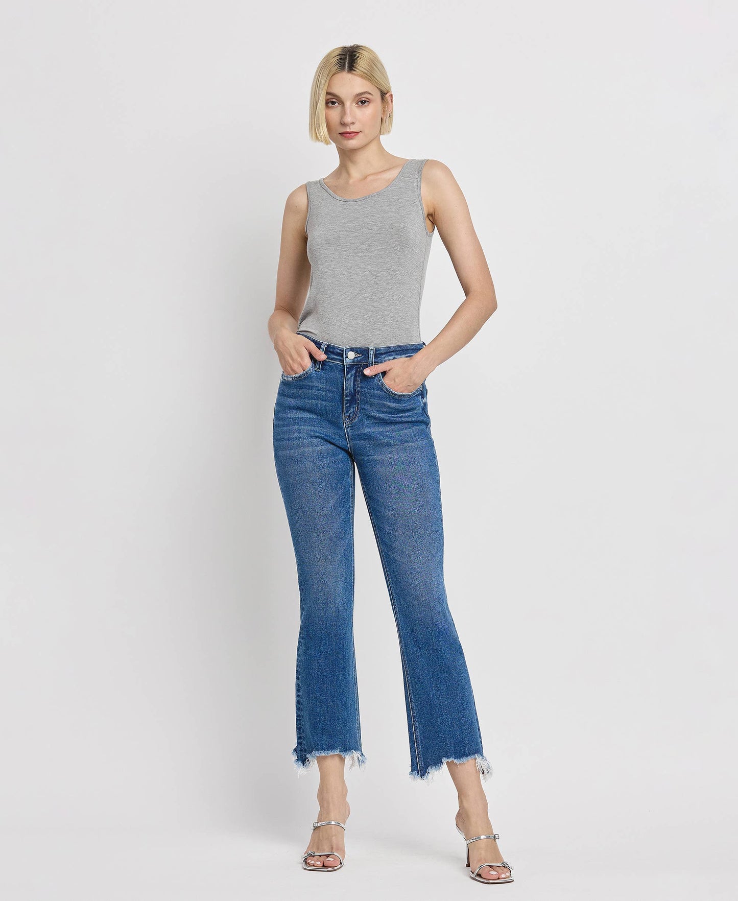 The Jenna High Rise Kick Flare Jean