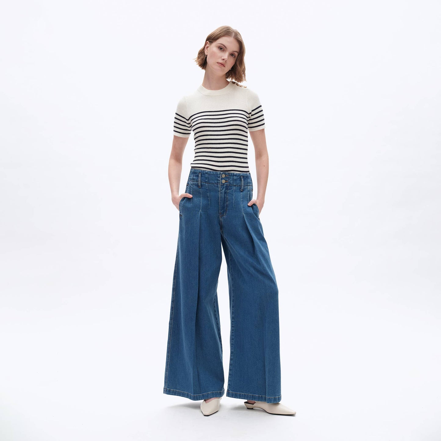 The Alex Wide Leg Jean