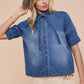 The Brooklyn Denim Top