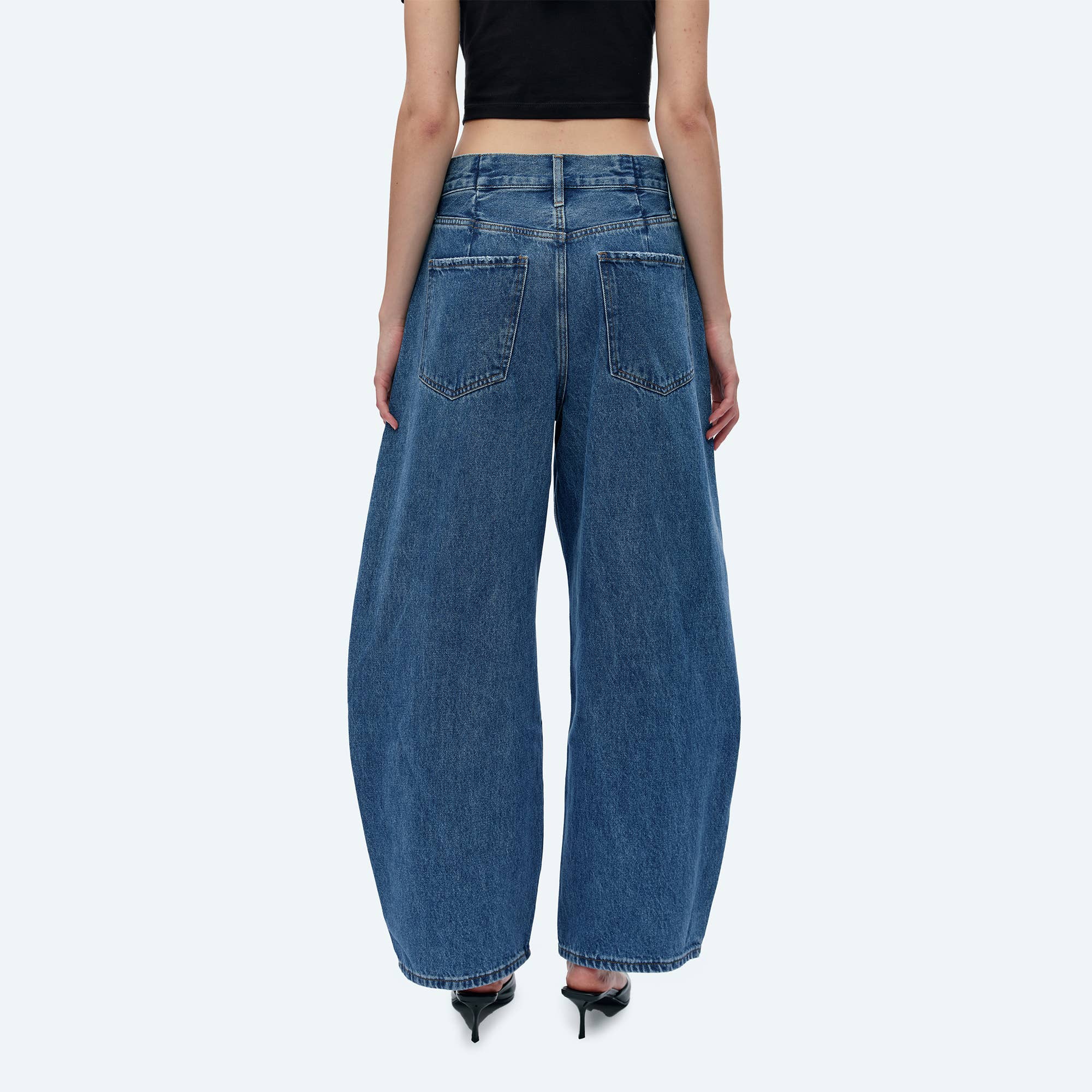 The Tailored Barrel Jean