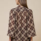 The Benny Plaid Blouse