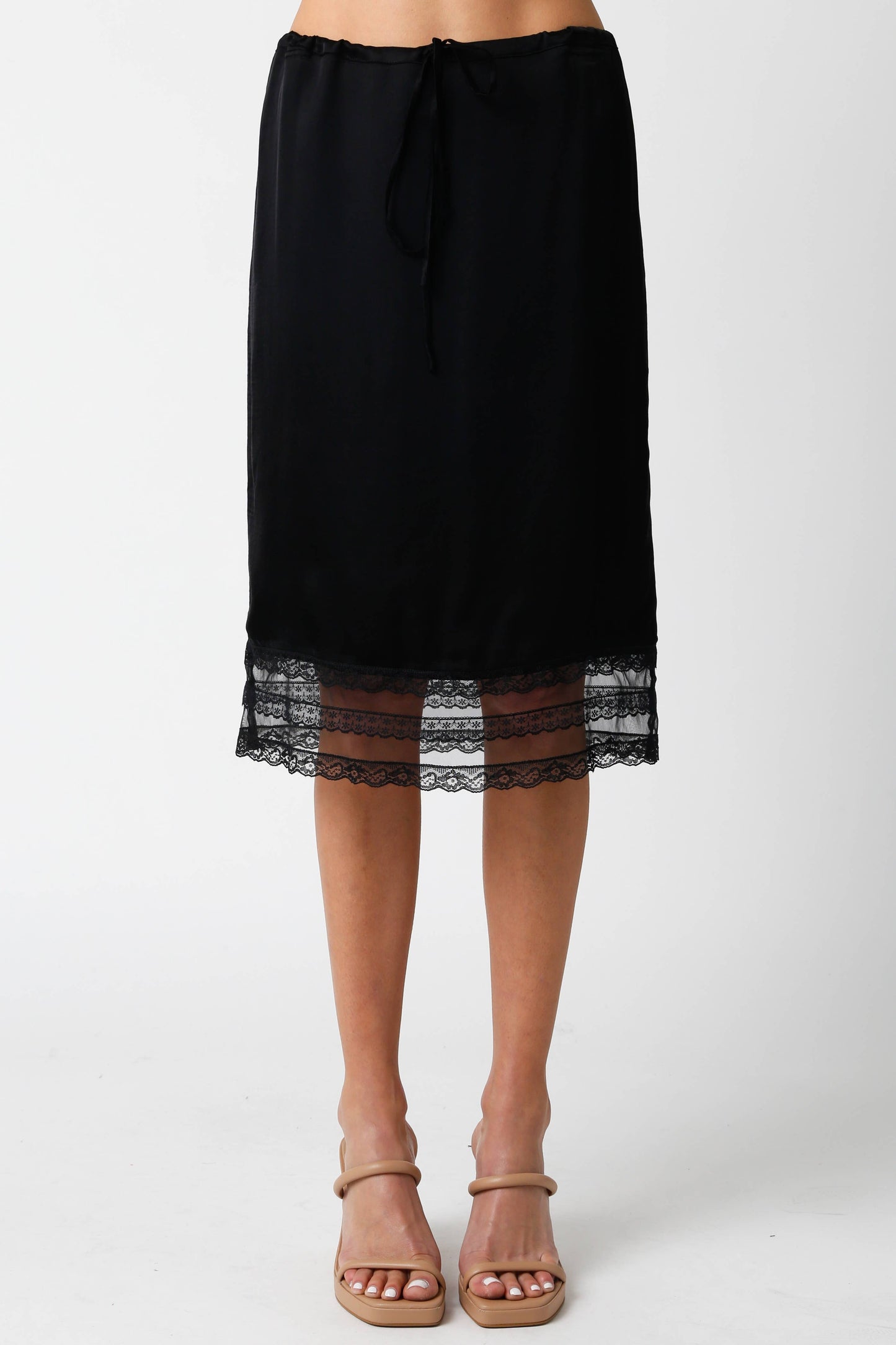 Lyra Satin Skirt