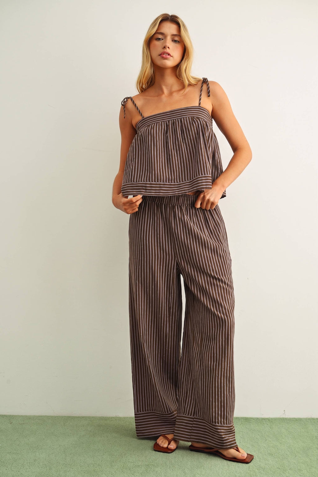 The Niki Striped Pant