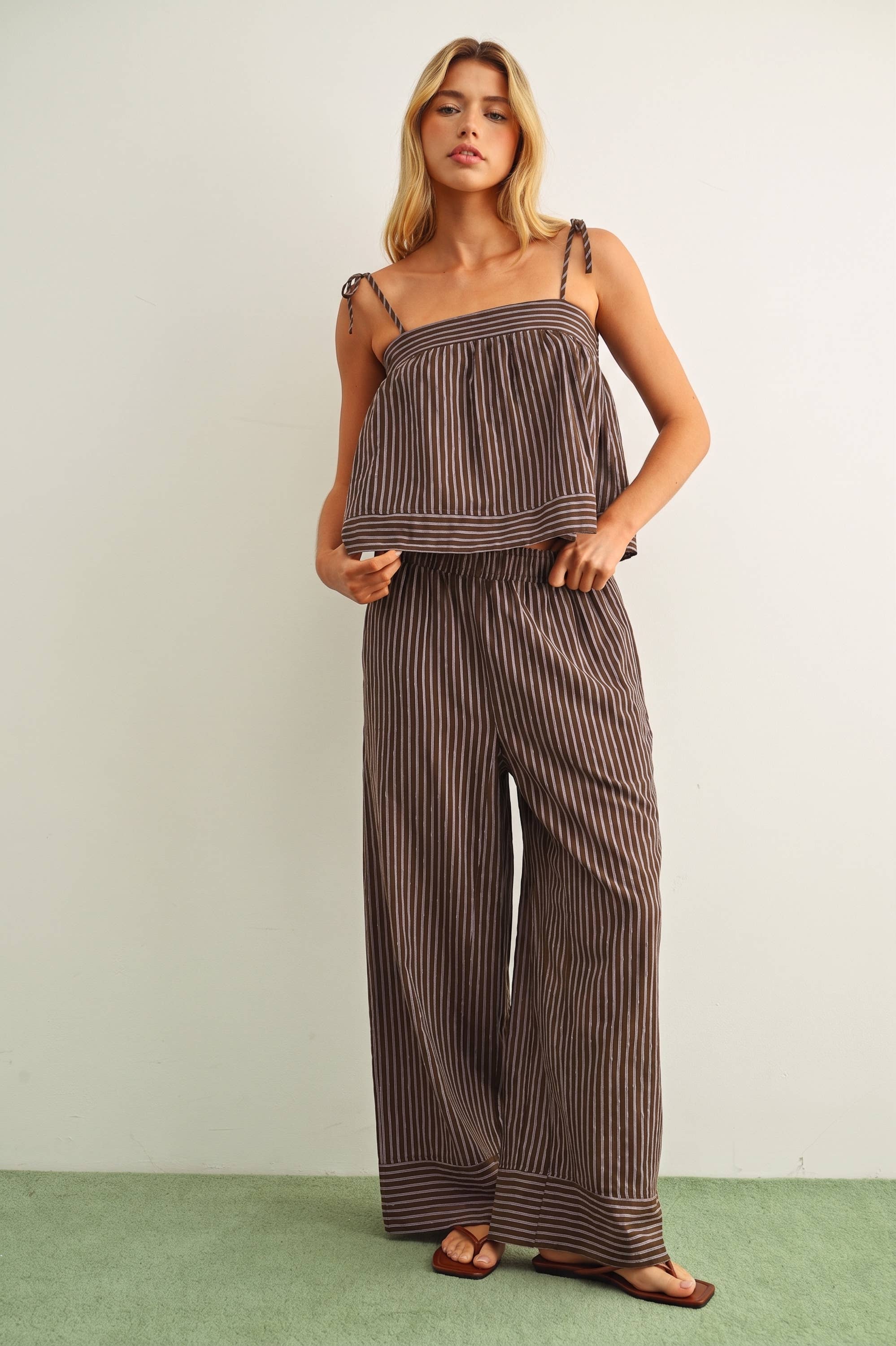 The Niki Striped Pant