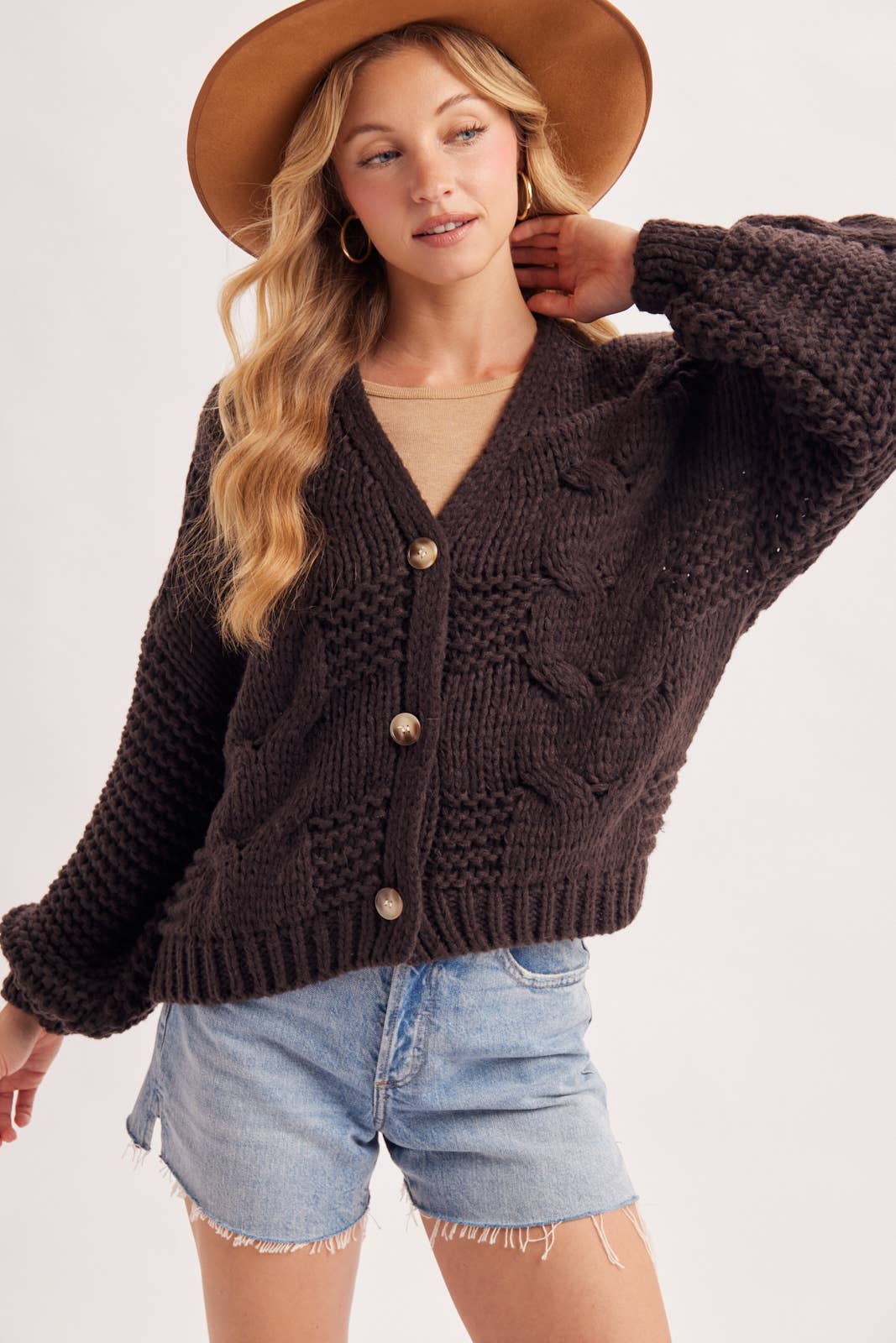 The Frankie Chunky Knit Cardigan