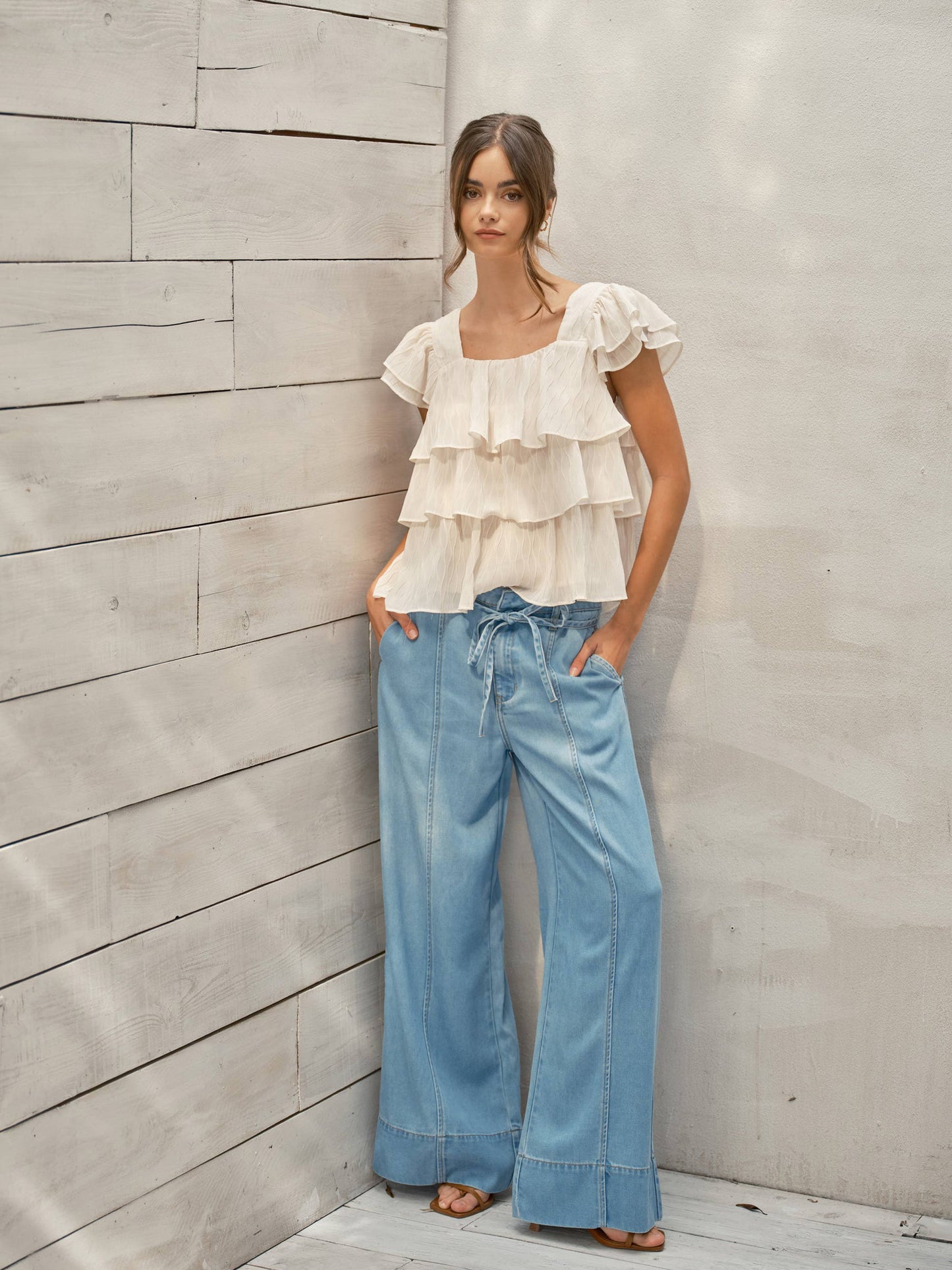 The Clara Wide Leg Pant
