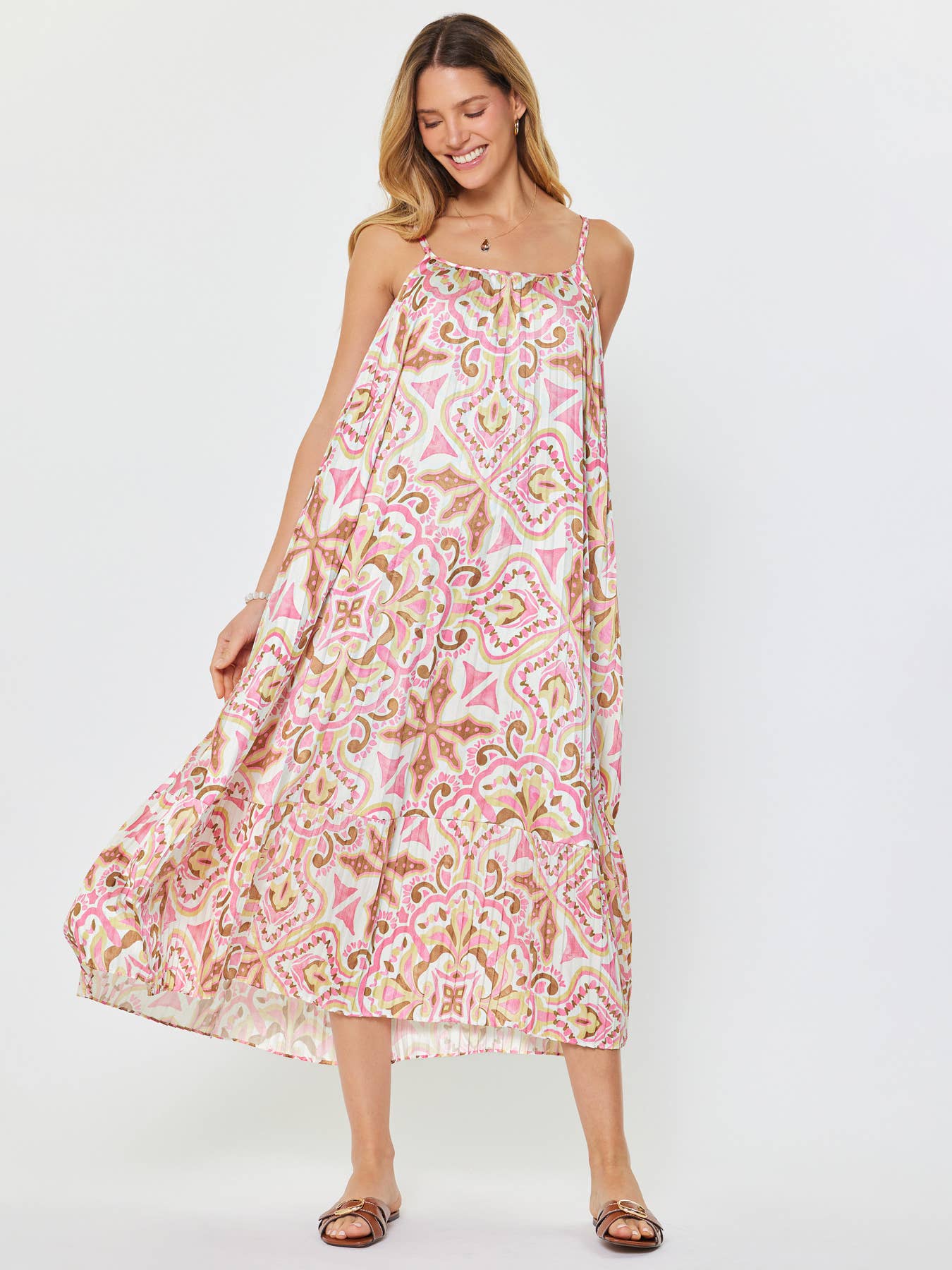 The Nala Cami Midi Dress