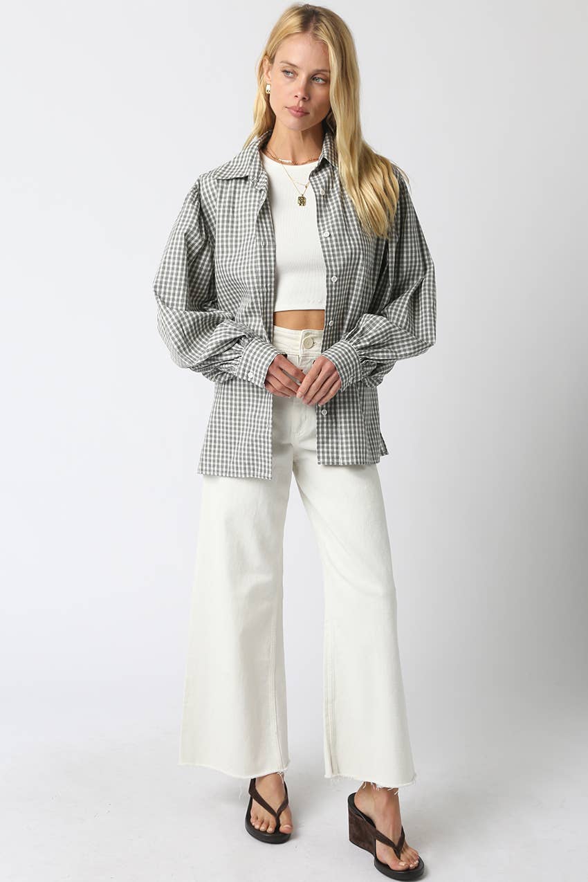 The Selena Gingham Shirt