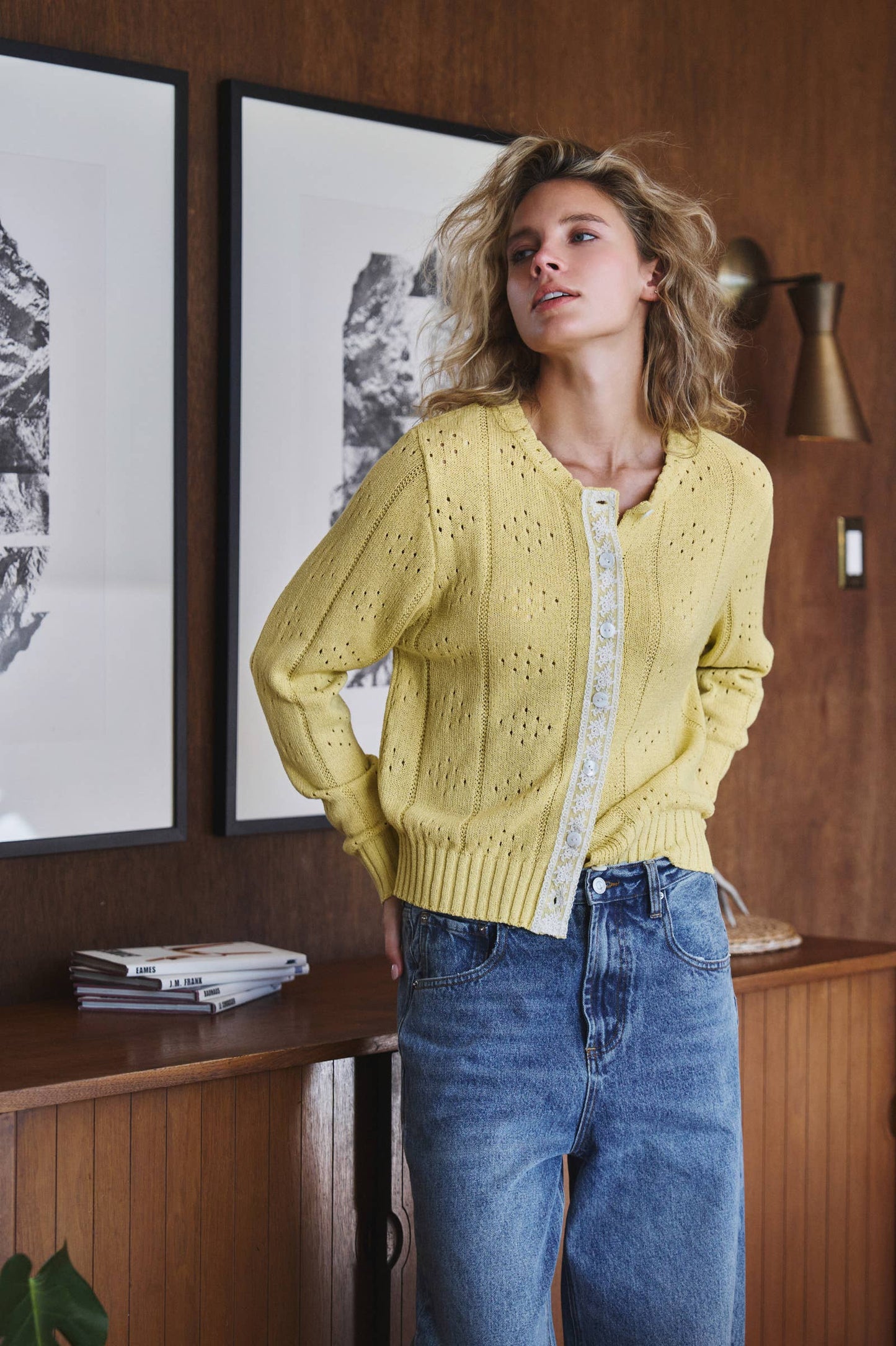 The Minnie Pointelle Cardigan