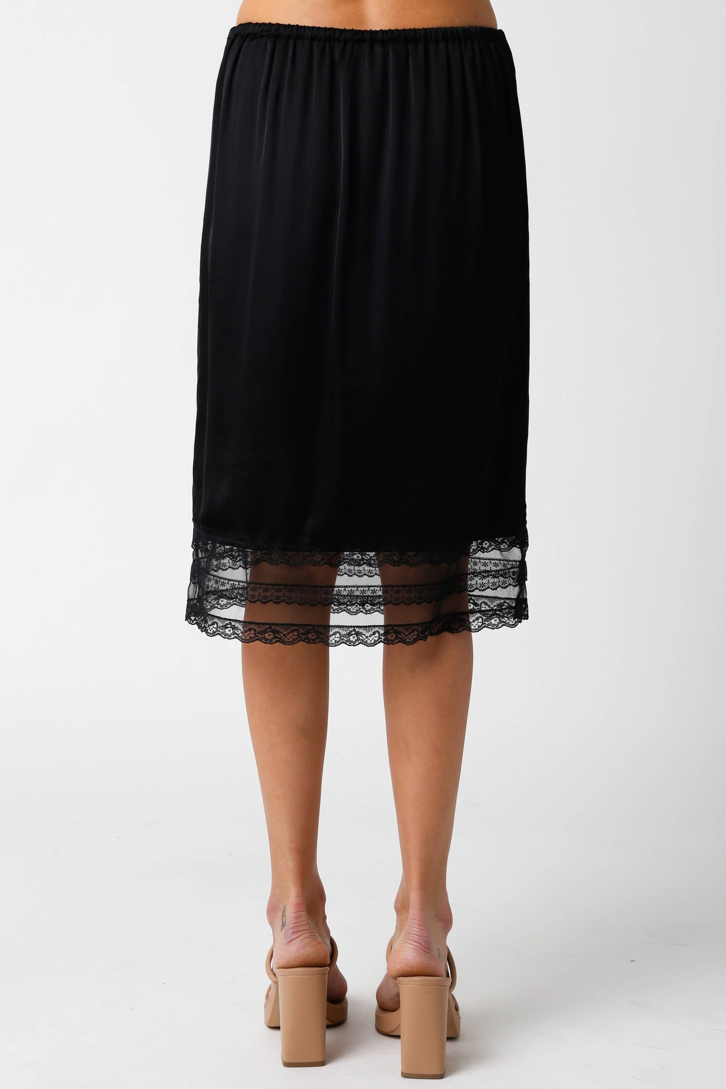 Lyra Satin Skirt