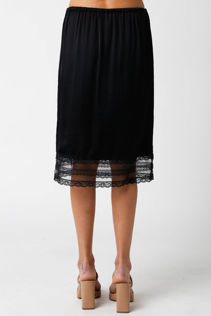 Lyra Satin Skirt