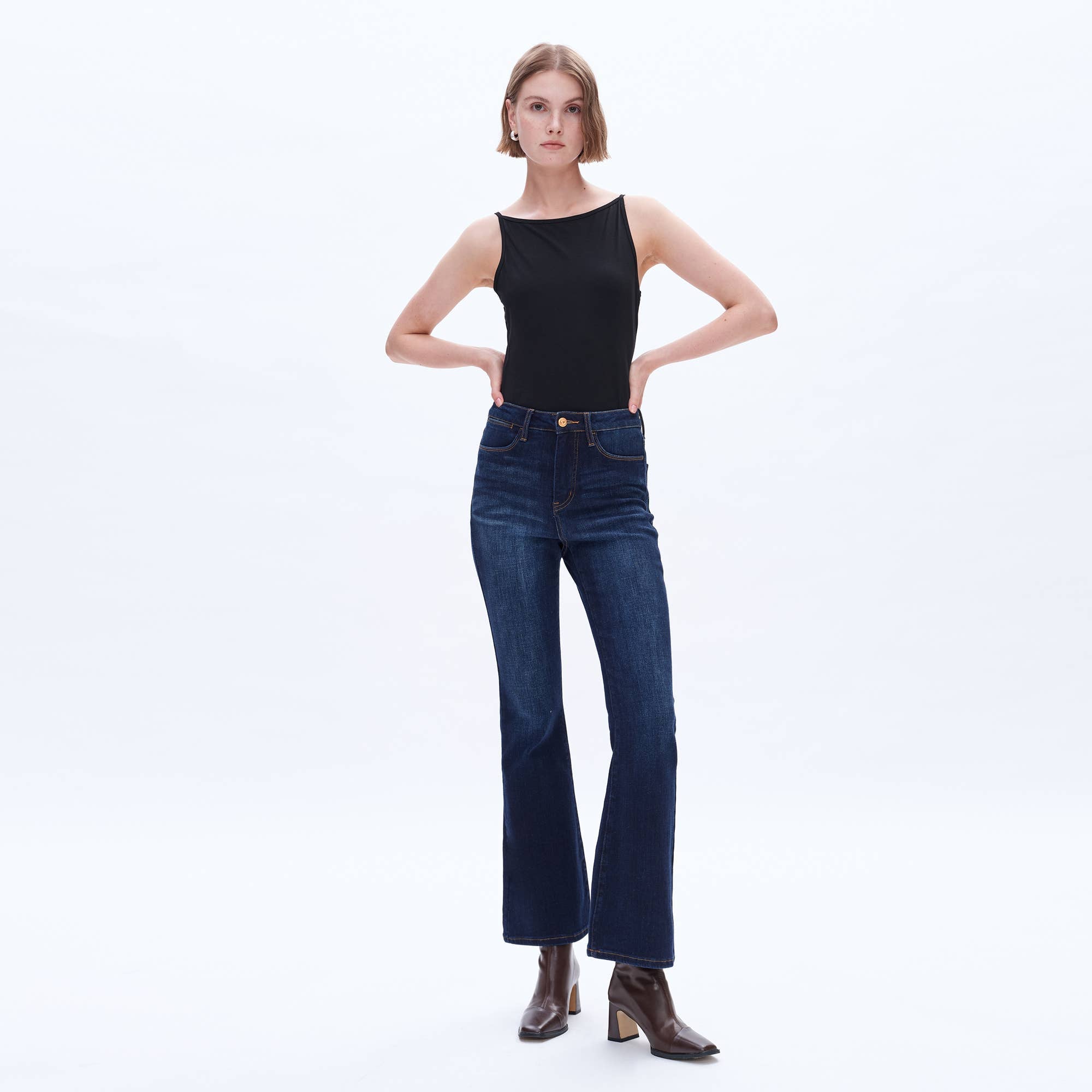 The Kylie High Rise Flare Jean